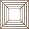 Ekena Millwork Raven Wood Fretwork Pierced Ceiling Medallion, Walnut, 36"OD x 13 1/4"ID x 1/4"T CMWP36X36X0250RAWA - alternate 3